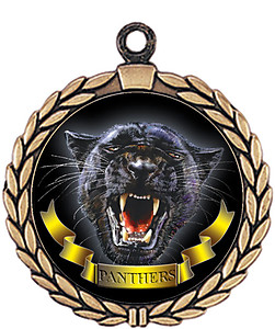 Panther Mascot Medals