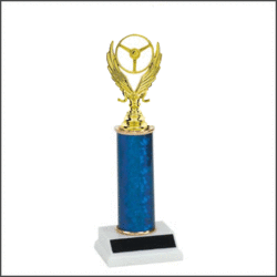 Car Trophies and Truck Trophies with Single Round Columns