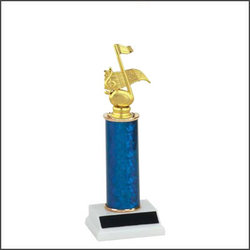 Round Single Post Music Trophy,  Band Trophy, R1