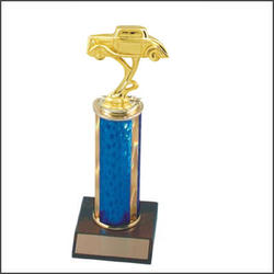 Car Trophies and Truck Trophies with Single Round Columns