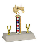 R3 Tractor Trophies with Trim Figure