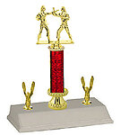 female karate trophy R3R-80965