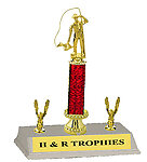 R3R-80705 Fly Fishing Trophy with riser and side trims