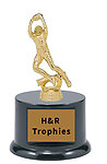 RB08-BF-5004 Youth Football Trophies Making the Catch