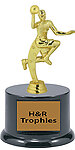 RB08-7702 Going for the layup Youth Basketball Trophies 