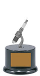 RB08BF Spark Plug Trophies, Choose from 3 Toppers