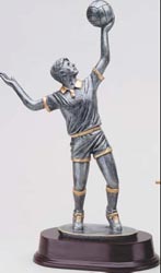 Resin Men's Volleyball Trophy Statue 5171SG