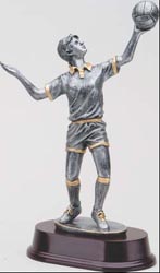 Resin Girls Volleyball Trophy Statue 5176SG