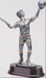 Resin Girls Volleyball Trophy Statue 5176SG