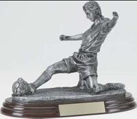 Girls' Soccer Trophy Statue 526