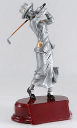 Women's Golf Trophy Sculpture