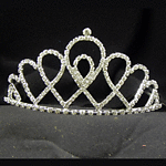 Rhinestone Tiara 046