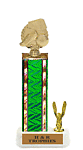 s2-3022 youth soccer trophy with trim