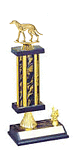 Greyhound Trophies 10 to 18 inches tall