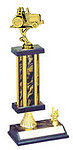 S2R Tractor Trophies with Trim Figure and Column Riser