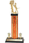 S3 Coon Hunt Trophies with a single rectangular column and trim.