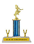 S3-7702 going for the layup boys Basketball Trophies with double side trim