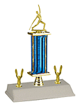 S3R Dance Trophies with Riser, Double Trim