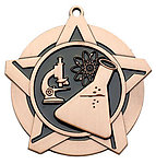 Superstar Science Medals 43002 with Neck Ribbons