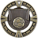 Big Soccer Medals BG413 with Neck Ribbons