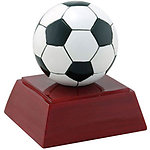 Resin Soccer Ball Trophy Statue RC-415