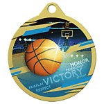 inspire basketball medal SP801 with Neck Ribbons