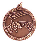 Shooting Stars Music Medals ST16 with Neck Ribbons