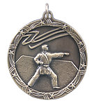 Shooting Stars Martial Arts Medals ST17 with Neck Ribbons