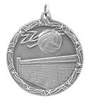 Shooting Stars Volleyball Medals ST72 with Neck Ribbons