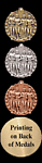 3D Cross Country Medals STM1225 with Neck Ribbons