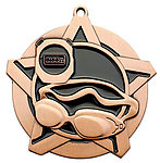 Superstar Swimming Medals 43040 with Neck Ribbons