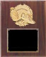 Deluxe Solid Walnut Track and Field Plaque
