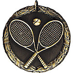 Tennis Medals XR222 with Neck Ribbons