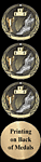 Tri-Colored Track Medals TR216 with Neck Ribbons