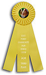 Rosette Ribbons Custom Printed TR53