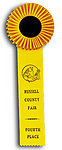 TR54 Rosette Ribbons Custom Printed