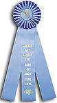 Rosette Ribbons Custom Printed TR56