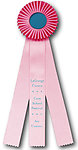 Rosette Ribbons Custom Printed TR60