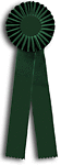 Dog Show and Field Trial Rosette Ribbons two streamers TR68ft2