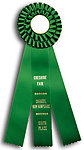 TR94 Rosette Ribbon Custom Printed