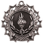 Ten Star Track Medals TS-416 with Neck Ribbons