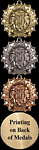 Ten Stars Cross Country Track Medals TS419