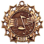 Ten Star Orchestra Medals TS-509 with Neck Ribbons
