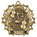 Ten Star Orchestra Medals TS-509 with Neck Ribbons