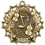 Ten Star Orchestra Medals TS-509 with Neck Ribbons