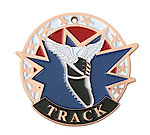 Colorful USA Track Medals 38160 with Neck Ribbons