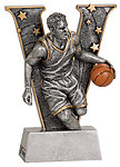 V Series Resin Boys Basketball Trophies V702-802