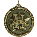 Scholastic Honor Roll Medal VM-254 with Neck Ribbon