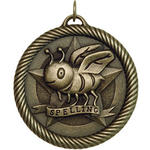 Spelling Bee Medal VM-259 with Neck Ribbon