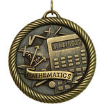 Math Value Medal VM-260 with Neck Ribbon